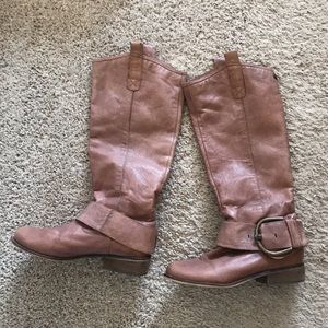 Steve Madden Peggie Tan Boot size 7